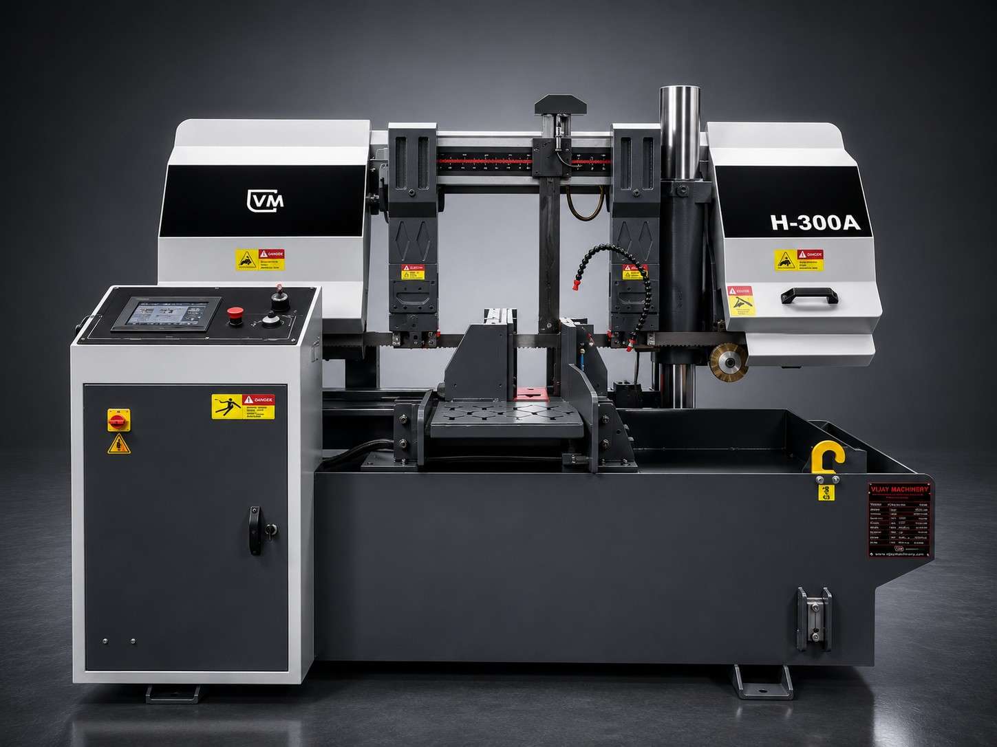 H-300A bandsaw machine